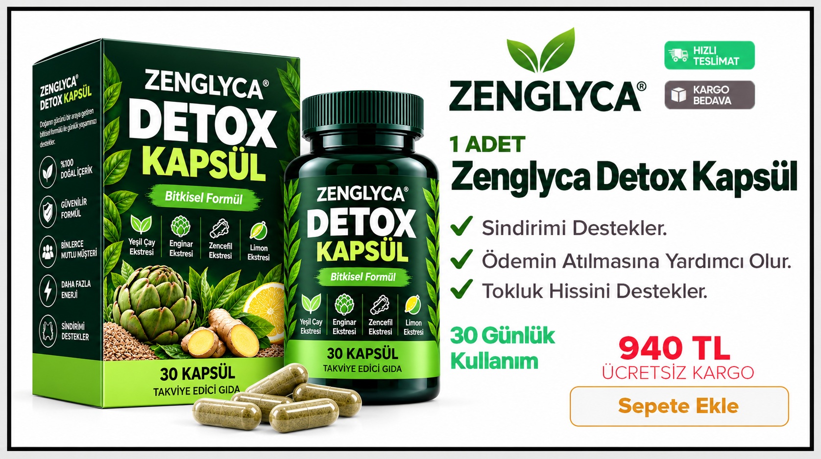 1 Adet Zenglyca Detoks